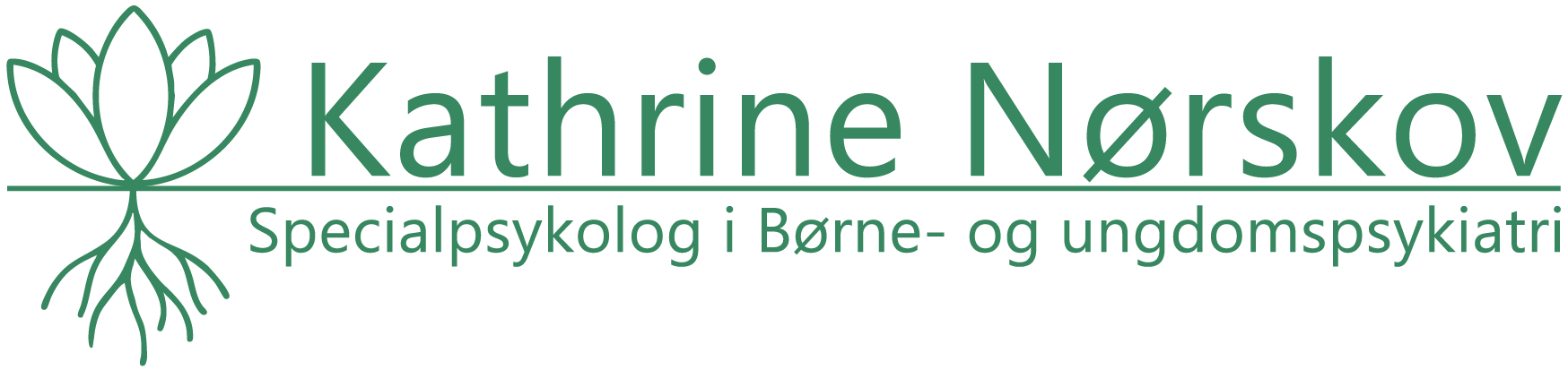 Logo - Specialpsykolog Kathrine Nørskov